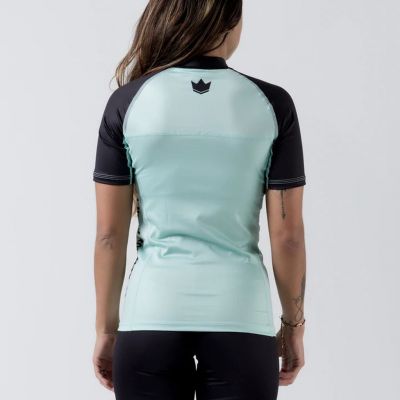 Kingz Born To Rule Women's S/S Rashguard Zöld