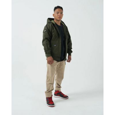 Kingz Canvas Jacket Verde