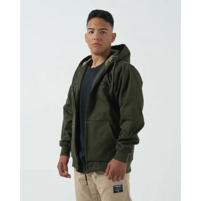 Kingz Canvas Jacket Verde