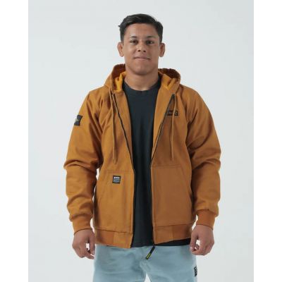 Kingz Canvas Jacket Jaune