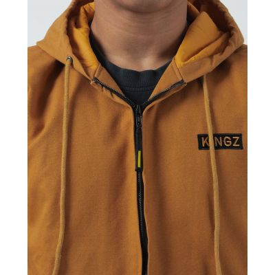 Kingz Canvas Jacket Jaune