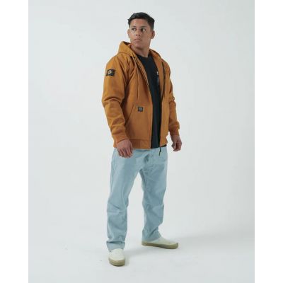 Kingz Canvas Jacket Jaune