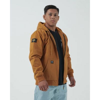 Kingz Canvas Jacket Jaune