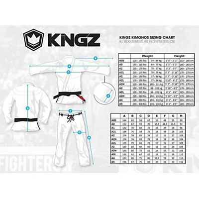 Kingz Classic Jiu Jitsu Kimono 3.0 Black