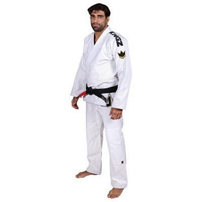 Kingz Comp 450 V5 Jiu Jitsu Kimono Fehèr