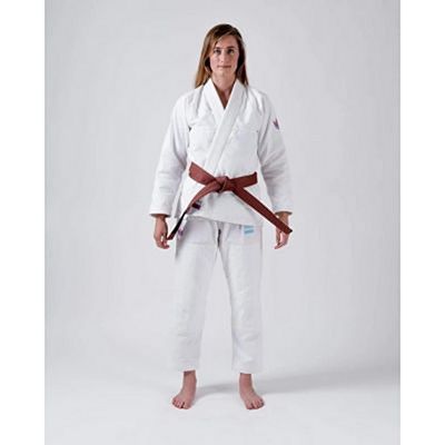 Kingz Empowered Women Jiu Jitsu Gi Fehèr