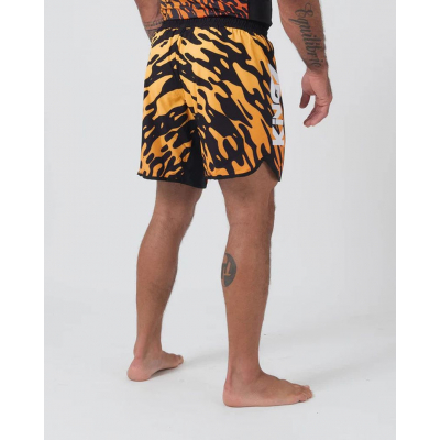 Kingz Flame Shorts Fekete-Narancssàrga