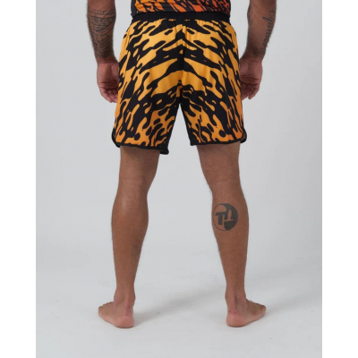 Kingz Flame Shorts Fekete-Narancssàrga