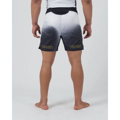 Kingz Galaxy Performance Series Shorts Blanco-Gris
