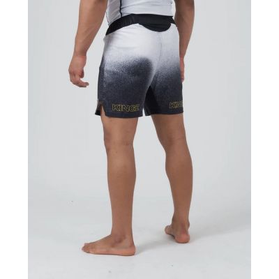 Kingz Galaxy Performance Series Shorts Blanco-Gris