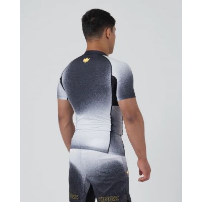 Kingz Galaxy Rashguard Blanco-Gris