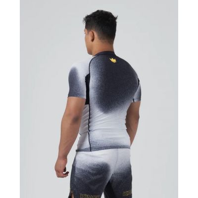 Kingz Galaxy Rashguard Blanco-Gris