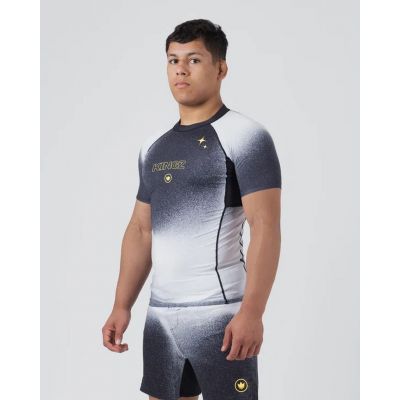 Kingz Galaxy Rashguard Blanco-Gris