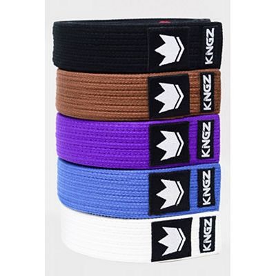 Kingz Gi Material Premium Belt Negro