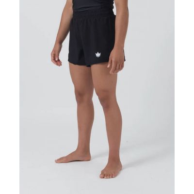 Kingz Hybrid Womens Shorts Black