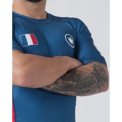 Kingz Jersey Rashguard - France Blau