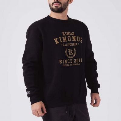 Kingz League Crewneck Schwarz