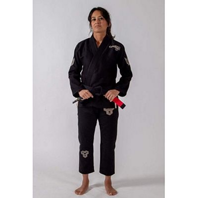 Kingz Nano 2.0 Womens Jiu Jitsu Gi Schwarz