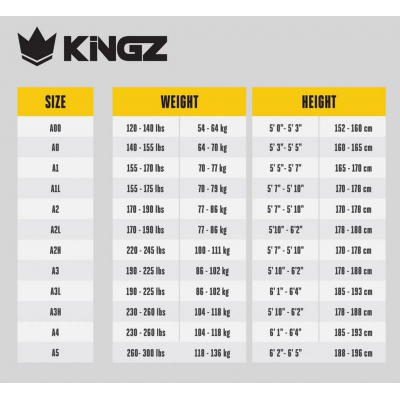 Kingz Nano Jiu Jitsu Gi 3.0 Fekete