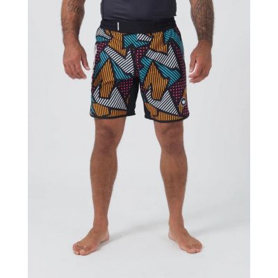 Kingz Patchwork Shorts Multicolor