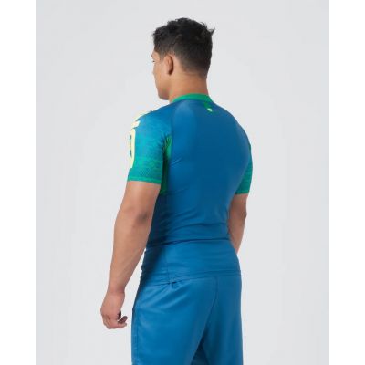 Kingz Rashguard MI-K Roots Onca Pintada Azul