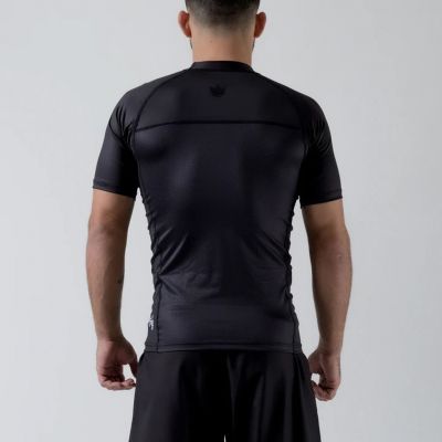 Kingz Relentless S/S BJJ Rash Guard Negro
