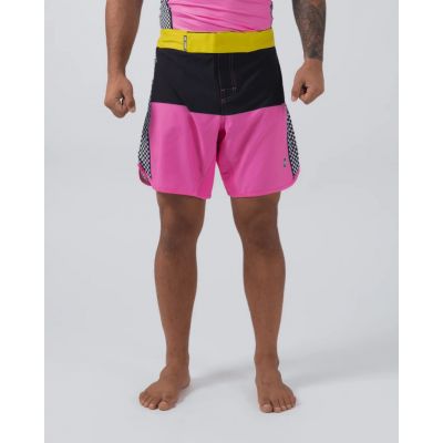 Kingz Retro Shorts Fekete-Piros