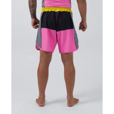 Kingz Retro Shorts Negro-Rojo