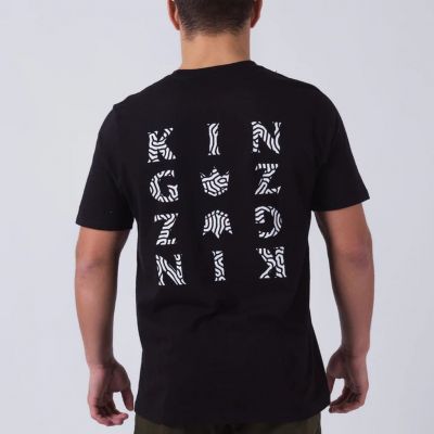 Kingz Ripple Tee Schwarz