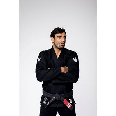 Kingz The One Jiu Jitsu Kimono Schwarz