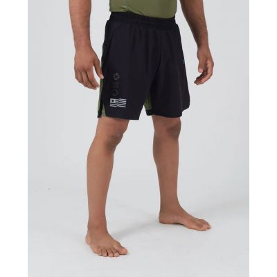 Kingz Trooper Hybrid Shorts Green