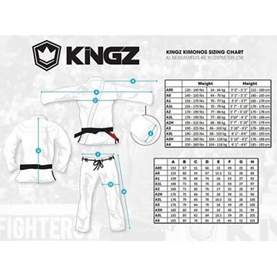 Kingz Ultralight Jiu Jitsu Kimono Weiß