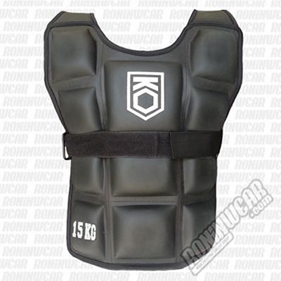 KOARENA Chaleco Lastrado Fitness 15kg Negro