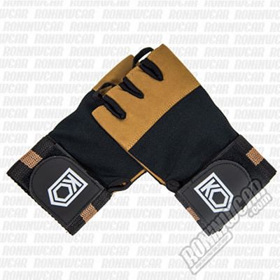 KOARENA Trainer Fitness Gloves Castanho-Preto