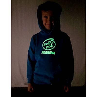 KOARENA Jiu Jitsu Inside Kids Hoodie Blue