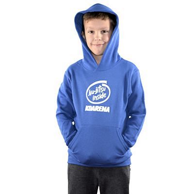 KOARENA Jiu Jitsu Inside Kids Hoodie Blå