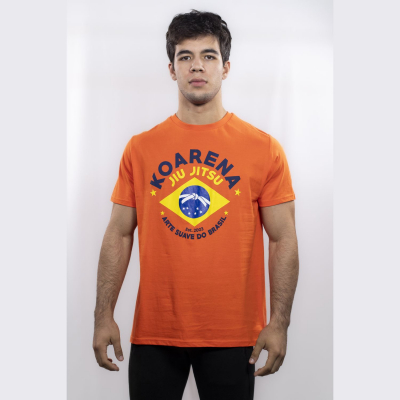 KOARENA Arte Suave T-Shirt Arancione