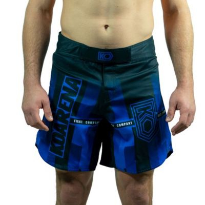 KOARENA Beron Fight Shorts Negro-Azul