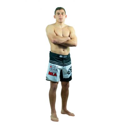 KOARENA Cali Bear Fight Shorts Negro-Blanco