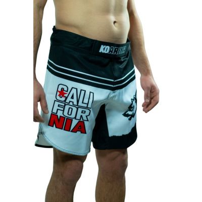 KOARENA Cali Bear Fight Shorts Negro-Blanco