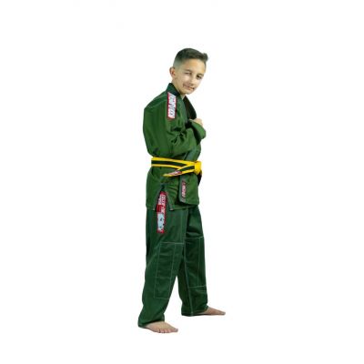 KOARENA Chita V2 Kids BJJ Gi Zöld