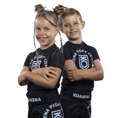 KOARENA Corp Rashguard Kids SS Preto