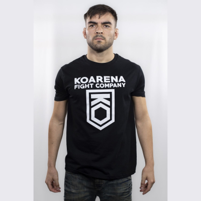 KOARENA Fight Company Logo T-Shirt Svart