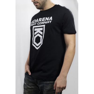 KOARENA Fight Company Logo T-Shirt Preto