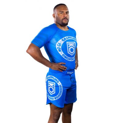 KOARENA Grappling Fight Shorts Azul