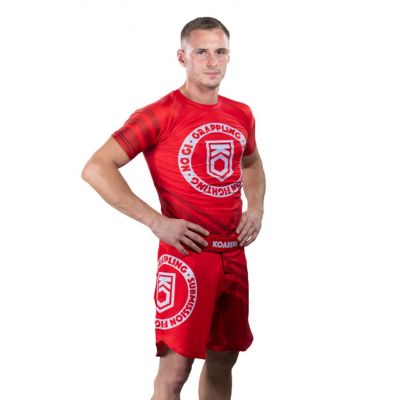 KOARENA Grappling Fight Shorts Vermelho