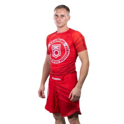 KOARENA Grappling Fight Shorts Rosso