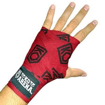 KOARENA Handwraps Logo Series Wine Red