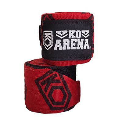 KOARENA Handwraps Logo Series Wine Red