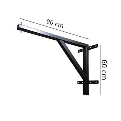 KOARENA Heavy Bag Wall Mount Hanger Black